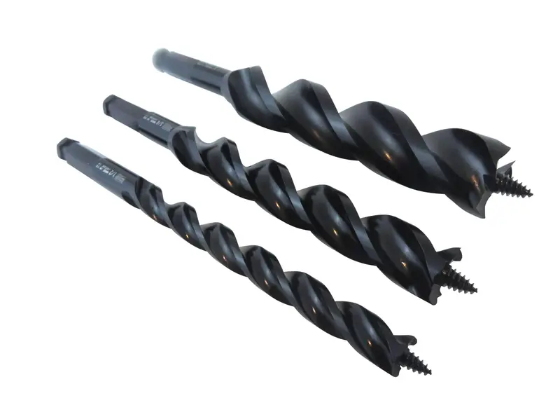 Woodowl 3-Piece 7.5" Tri-Cut™ Ultra-Smooth Auger Bit Set (Models 09705, 09709, 09713) 1