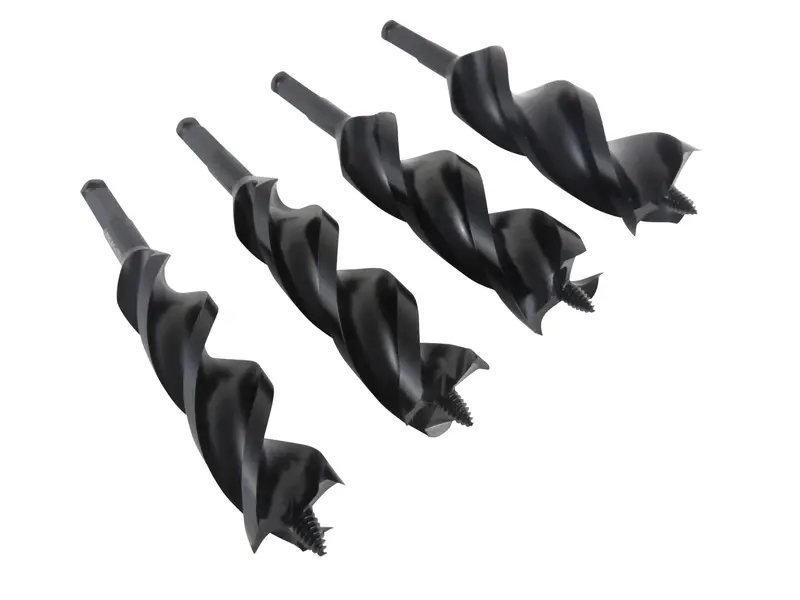 Woodowl 4-Piece 7.5" Tri-Cut™ Ultra-Smooth Auger Bit Set 1
