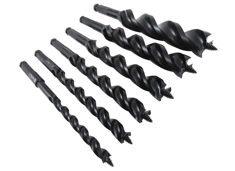 Woodowl 6-Piece 7.5" Tri-Cut™ Ultra-Smooth Auger Bit Set 1