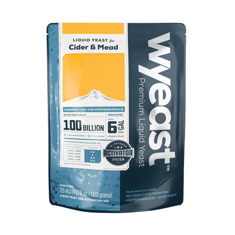 Wyeast 4184 Sweet Mead Yeast – Low-Alcohol Tolerance, High-Glycerol Mead Culture 1