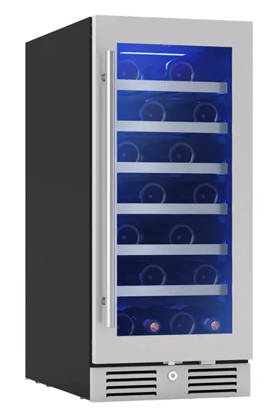 Zephyr 15-Inch 27-Bottle Single-Zone Undercounter Wine Refrigerator 1
