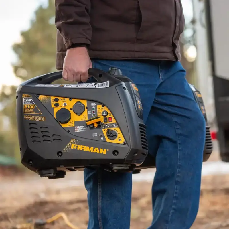 2100W/1700W Recoil-Start Power Inverter Generator 1