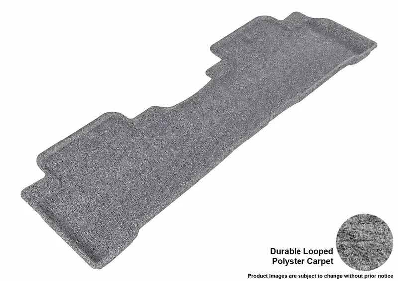 3D Maxpider Classic Gray Floor Mat – Single-Piece 2Nd Row Rear Liner (Limited Stock) 1