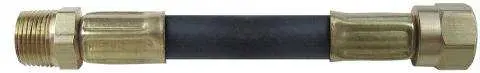 48-Foot Industrial Hose – 3/8" Female Flare Swivel × 3/8" Male Pipe Thread 1