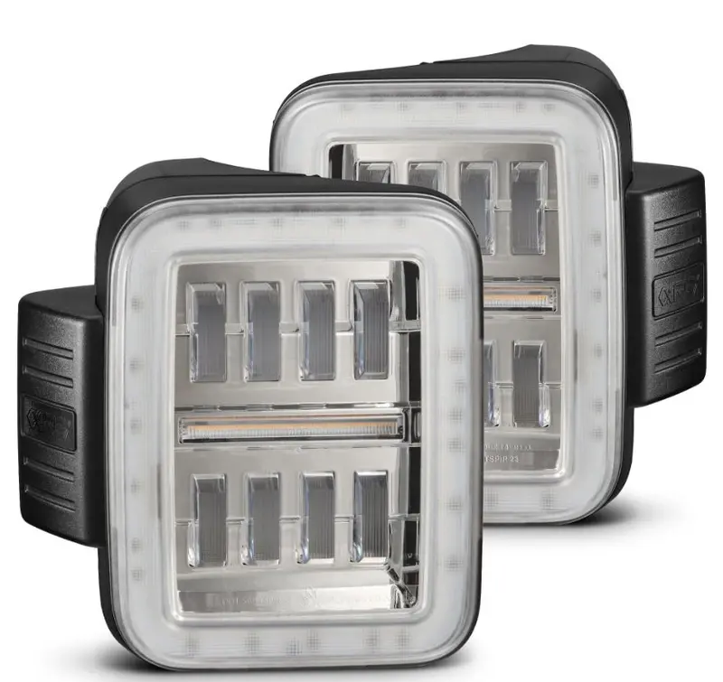 Alpharex Prismatic Led Taillights – Chrome Finish – Part 602060 1