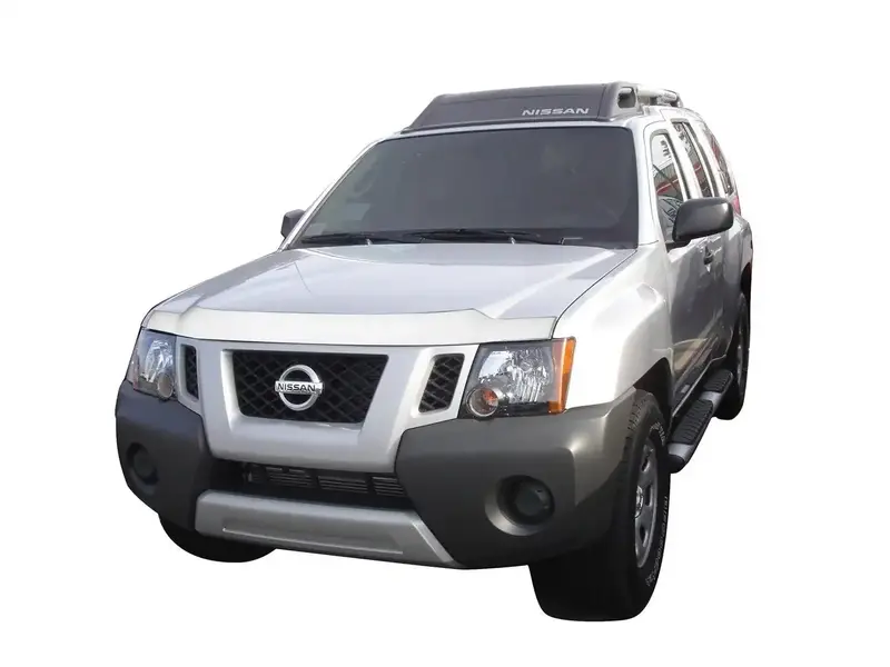 Auto Ventshade Aeroskin Hood Protector – Chrome-Finished Deflector 1