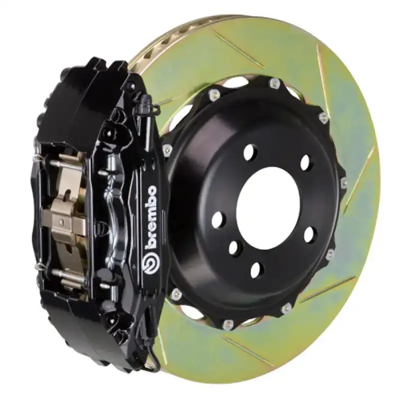 Brembo Slotted Two-Piece Brake Rotor Kit – 355X32Mm For 2005–2010 Vw Jetta Gli 1