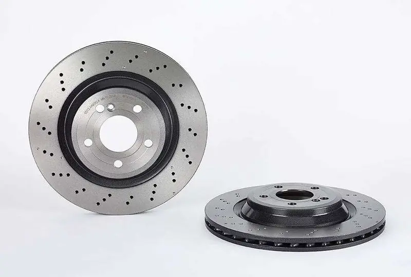 Durable Ventilated Disc Brake Rotor – Precision-Machined Replacement Part 1
