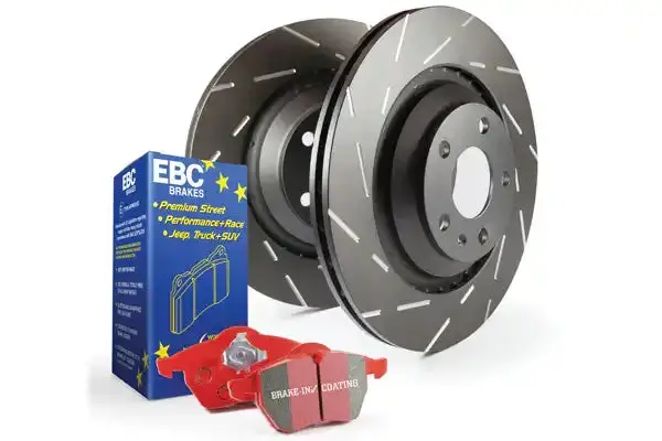 Ebc Brakes Slotted Brake Rotors – Front Set S4Kf1094 (Wind-Noise Reduction Design) 1