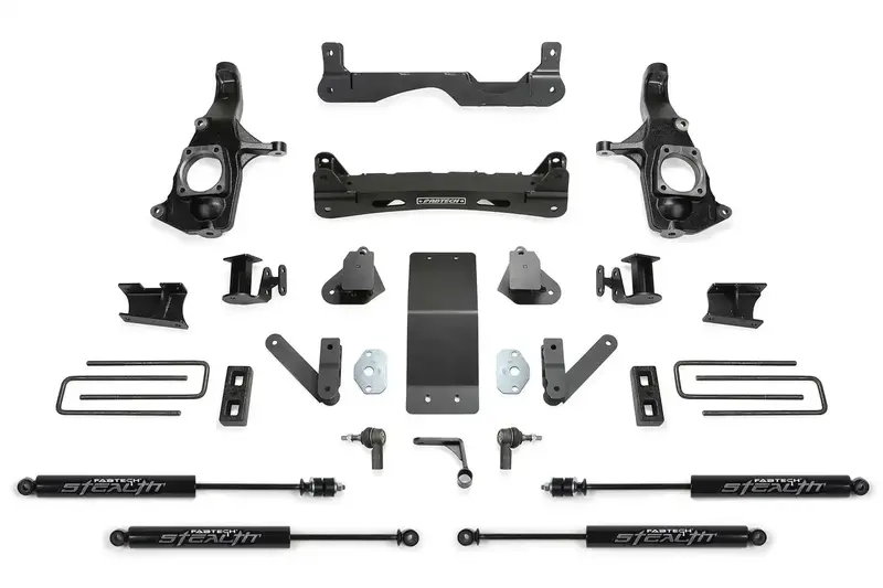Fabtech K1123M 4-Inch Lift System With Stealth Shocks For 2011–2019 Gm 3500Hd 2Wd/4Wd Trucks 1