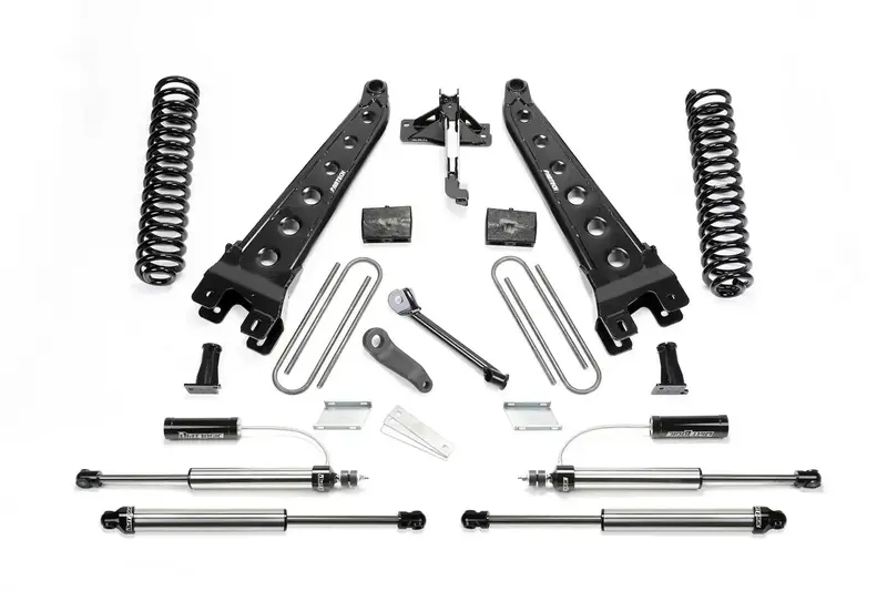 Fabtech K2291Dl 4-Link Rear Suspension System – Includes Coilovers And 2.25-Inch Dual-Reservoir Shocks For 2017–2021 Ford F-250/F-350 4Wd 1
