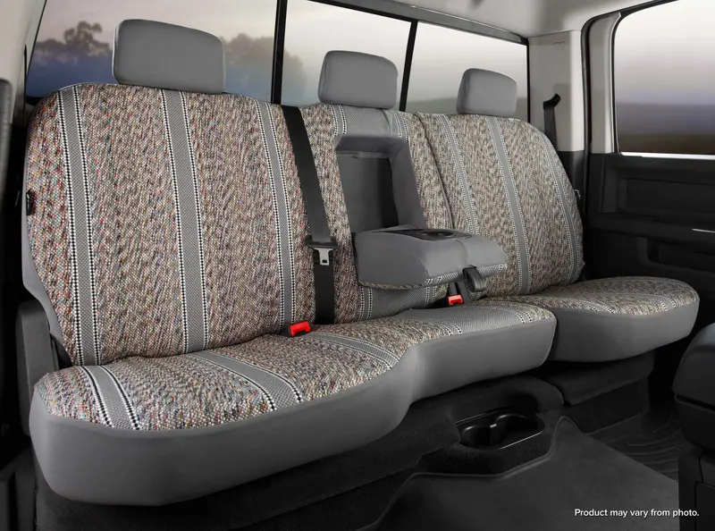 Fia Tr40 Series Custom-Fit Rear Seat Cover For Jeep Wrangler – Saddleblanket Gray 1