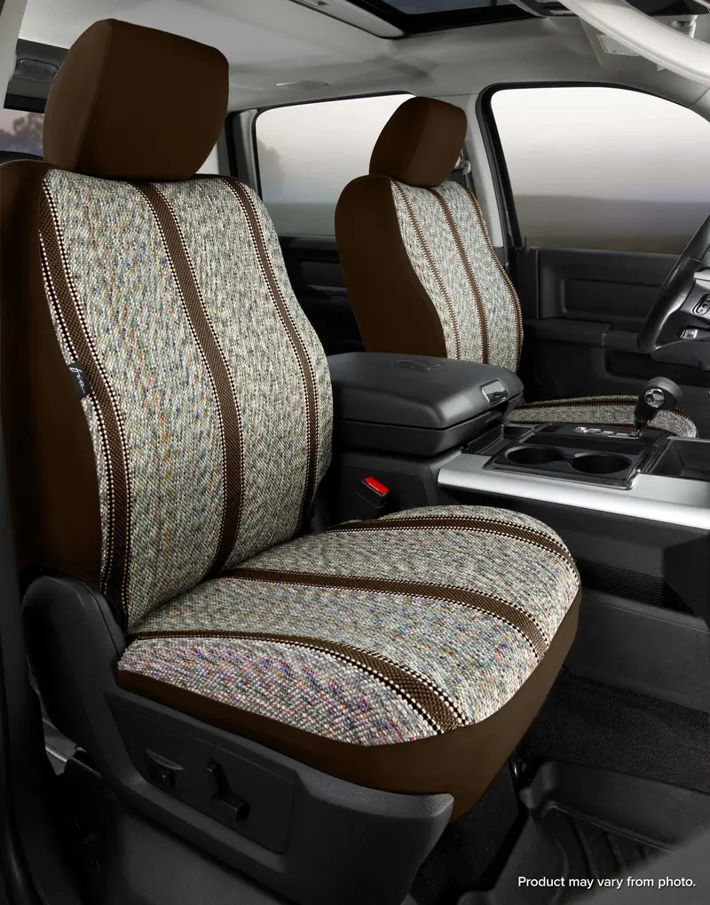 Fia Tr40 Series Saddleblanket Seat Covers – Brown Custom-Fit Front Covers For Jeep Wrangler 1