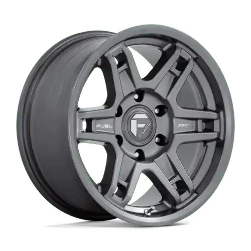 Fuel Off-Road D83817857542 17X8.5-Inch Mt-Gnmtl Matte Black Beadlock Wheel 1