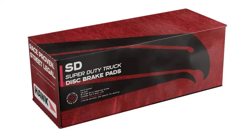 Hawk Hb932P.765 Superduty Brake Pads – 0.765" Thickness, Heavy-Duty Friction Material 1