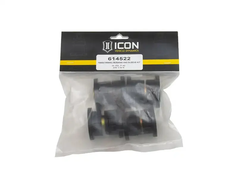 Icon Vehicle Dynamics Frdk_614522 Suspension Bushing And Sleeve Kit For 78550/78550Dj Applications 1