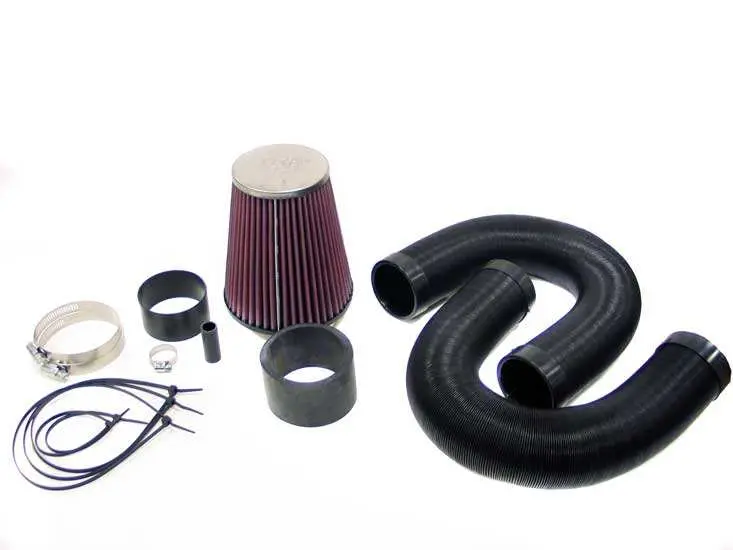K&N 57-0445 Cold Air Intake Kit – High-Flow Performance Air System With Washable Filter 1