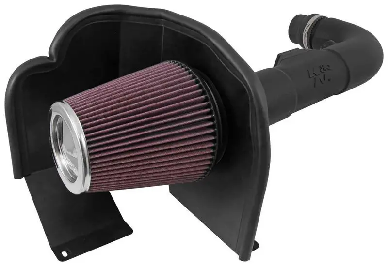 K&N 57-3085 High-Flow Cold Air Intake Kit For Enhanced Engine Performance 1