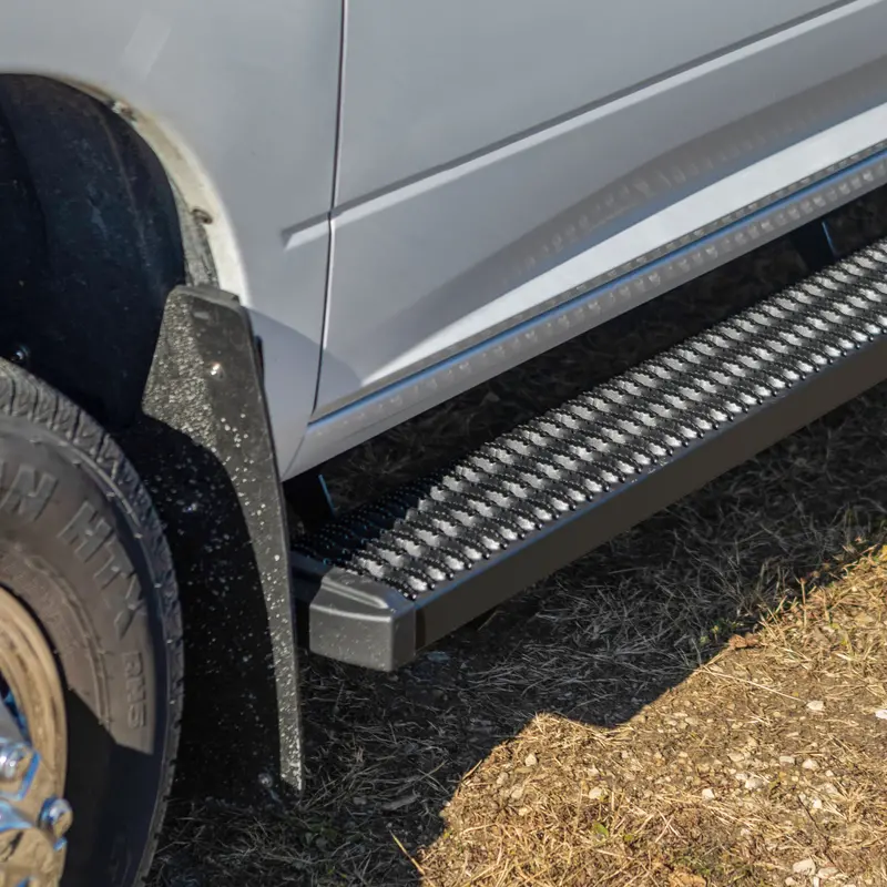 Luverne Grip Step Running Boards – 102" Wide, Vehicle-Specific For Ford Lightning 1