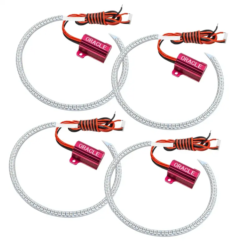 Oracle Lighting 2639-002 Halo Ring Emitter Kit For Custom Headlight Accent Lighting 1