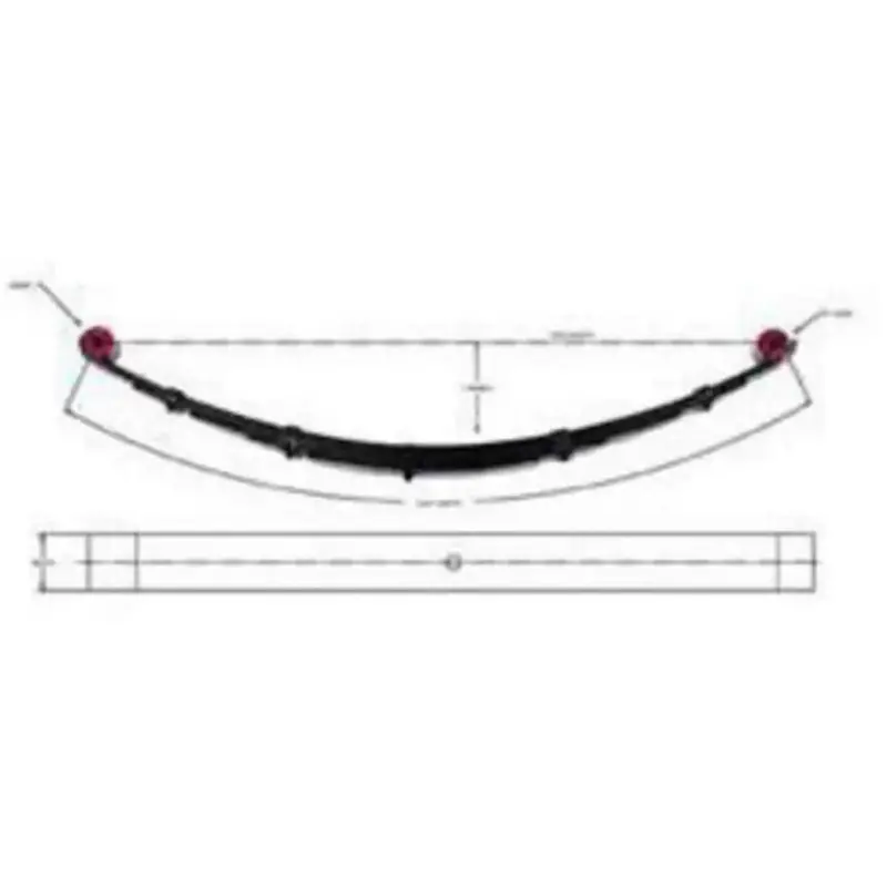 Pro Comp 51213 2.5-Inch Lift Front Leaf Spring – Heavy-Duty Suspension Upgrade 1