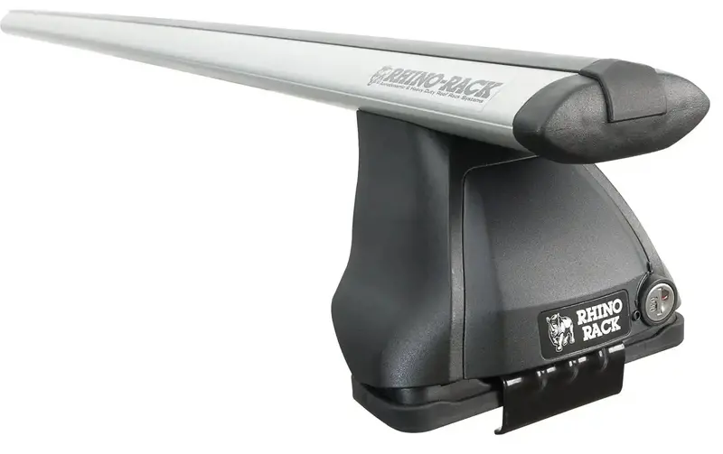 Rhino-Rack Vortex 2500 Silver Roof Rack System – 2-Bar Aerodynamic Crossbar Setup 1