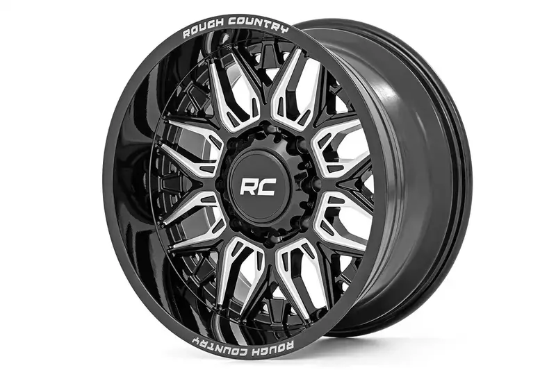 Rough Country 86221012 - Series 86 Wheel 1 Pc Gloss Black 22X10 8X6.5 -19 Mm 1