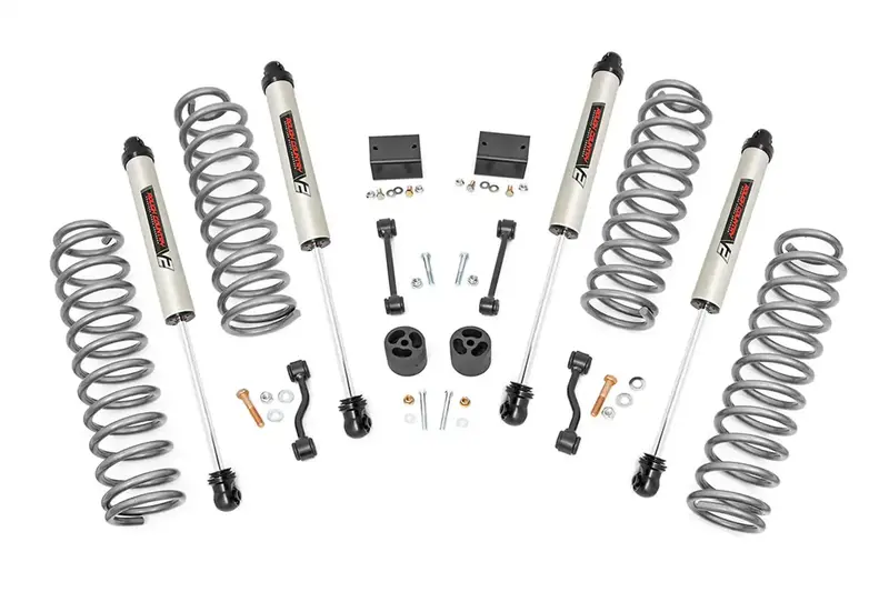 Rough Country Suspension Lift Kit – Complete System With Performance Shocks Included 1