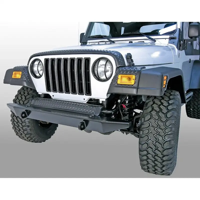 Rugged Ridge 11650.20 Front Fender Guard Body Armor Kit For 1997–2006 Jeep Wrangler Tj 1
