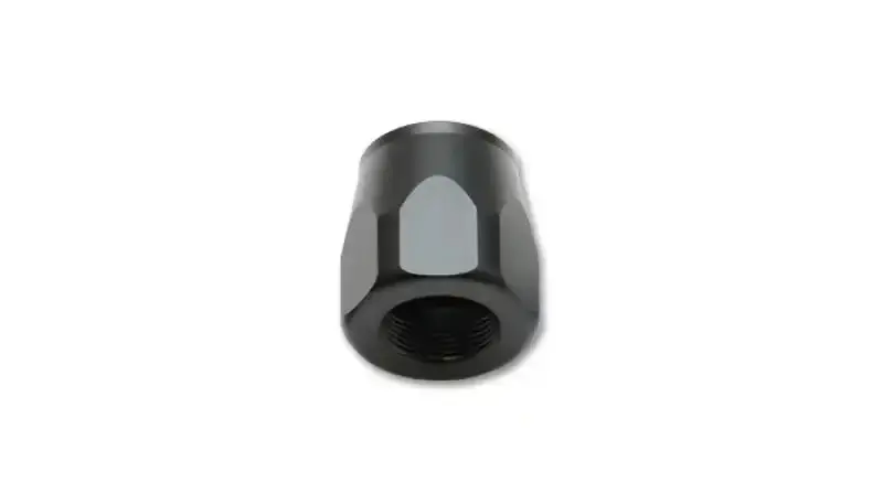 Vibrant -10An Black Hose End Socket – Swivel-Fit Aluminum Fitting 1