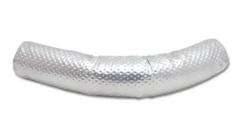 Vibrant Sheethot Pre-Made 90° Heat Shield – 2″ To 3″ Od Tubing, 18″ Length 1