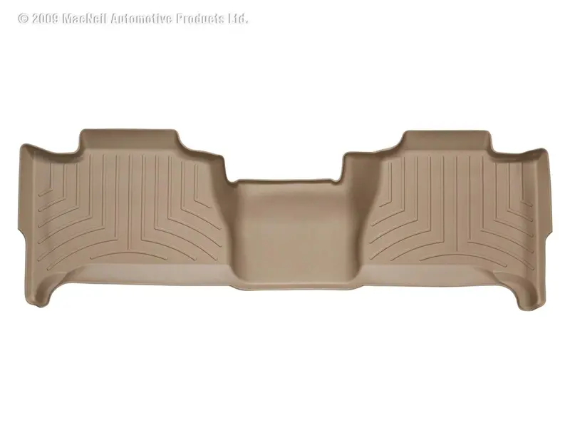 Weathertech Digitalfit 2Nd-Row Floor Liners – Tan Trim-Compatible Interior Protection 1