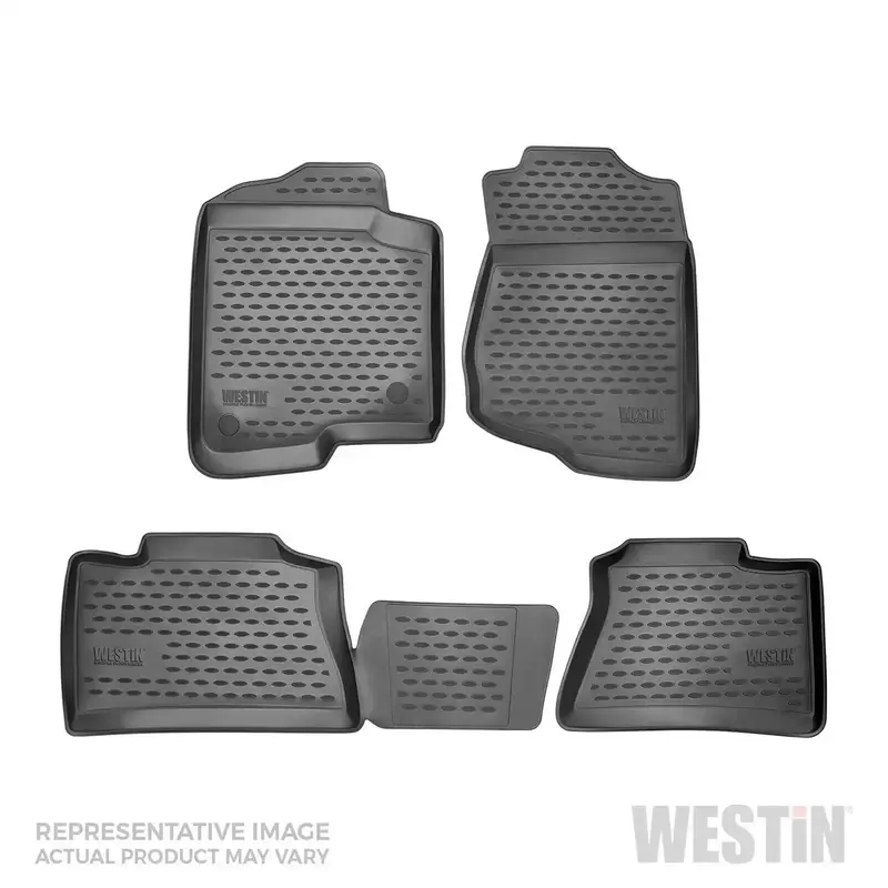 Westin 74-22-41008 Profile Floor Liners – 4-Piece All-Weather Interior Protection 1