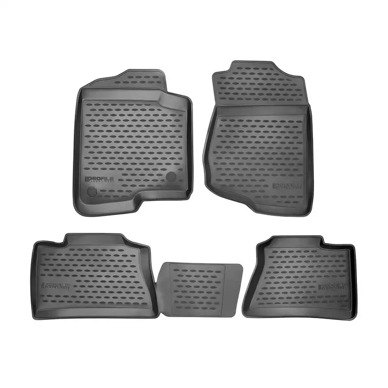 Westin 74-30-41010 Profile Floor Liners – 4-Piece Custom Fit For Front & Rear 1