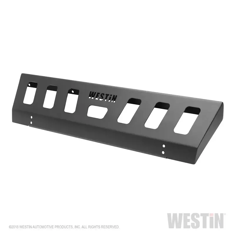 Westin Wj2 Steel Front Skid Plate – Textured Black Bumper Guard 1